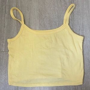 Yellow Pacsun Basics Tank